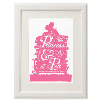 The Pea Princess - Rosey Pink